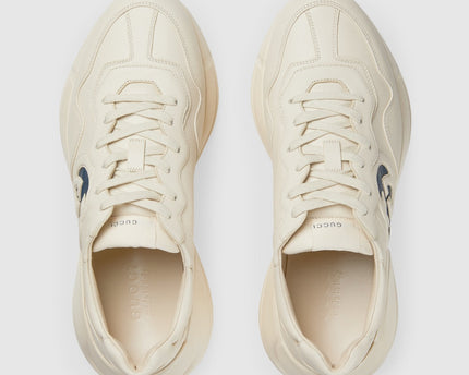 BASKETS EN CUIR RHYTON AVEC LOGO GUCCI POUR HOMME - #2