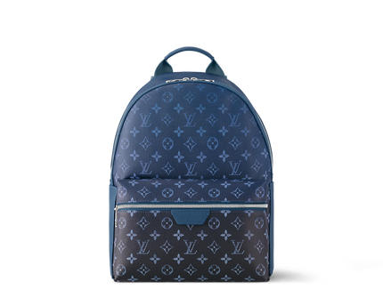 Sac à dos Discovery PM Toile Monogram Bleu et noir