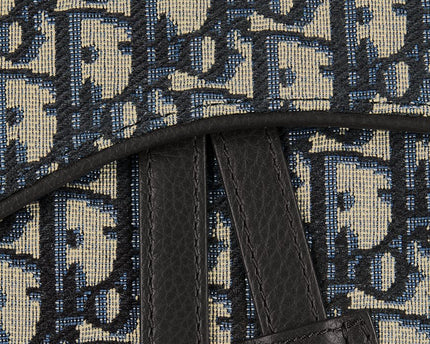 Sac Saddle Noir et Beige
