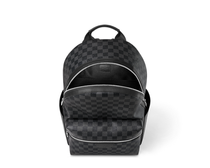 Sac à dos Discovery PM Toile Damier Graphite Noir