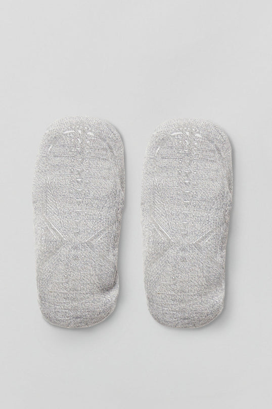 Women's Pivot Barre Sock - Athletic Heather Grey
