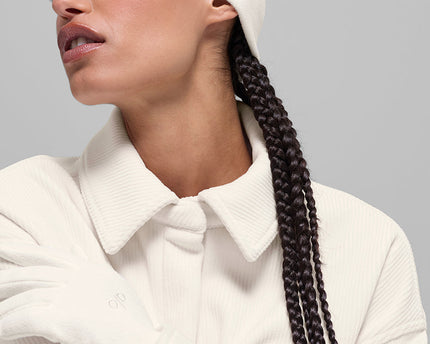 Performance Fleece Beanie - Ivory/Ivory