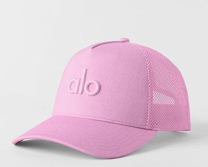 District Trucker Hat - Candy Heart Pink