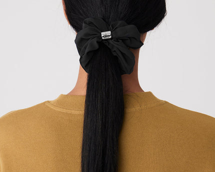 Bead It Oversized Scrunchie - Black