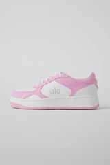 ALO Recovery Mode Sneaker (Unisex) - Pink/White