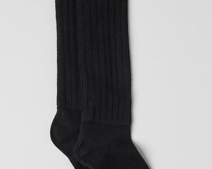 Unisex Scrunch Sock - Black