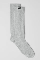 Unisex Scrunch Sock - Athletic Heather Grey