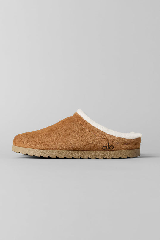 Recovery Slipper (Unisex) - Saddle/Ivory