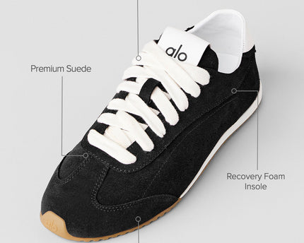 ALO Sunset Sneaker (Unisex) - Black