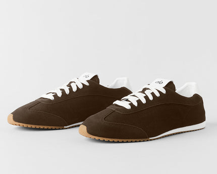 ALO Sunset Sneaker (Unisex) - Espresso