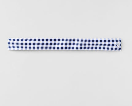 Gingham Airlift So Smooth Headband - Navy Gingham