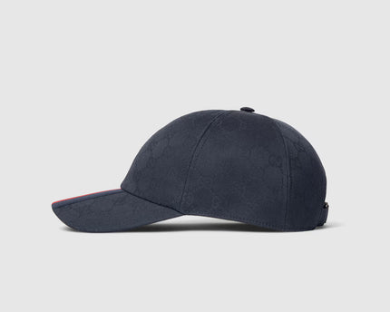 Casquette en coton GG avec bande Web