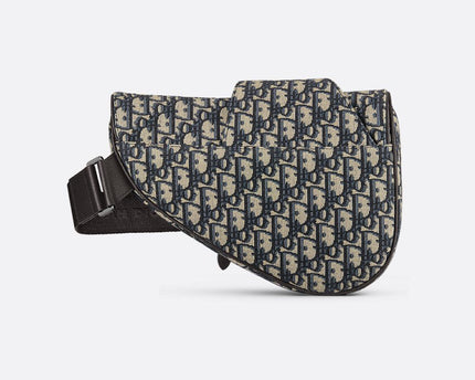 Sac Saddle Noir et Beige