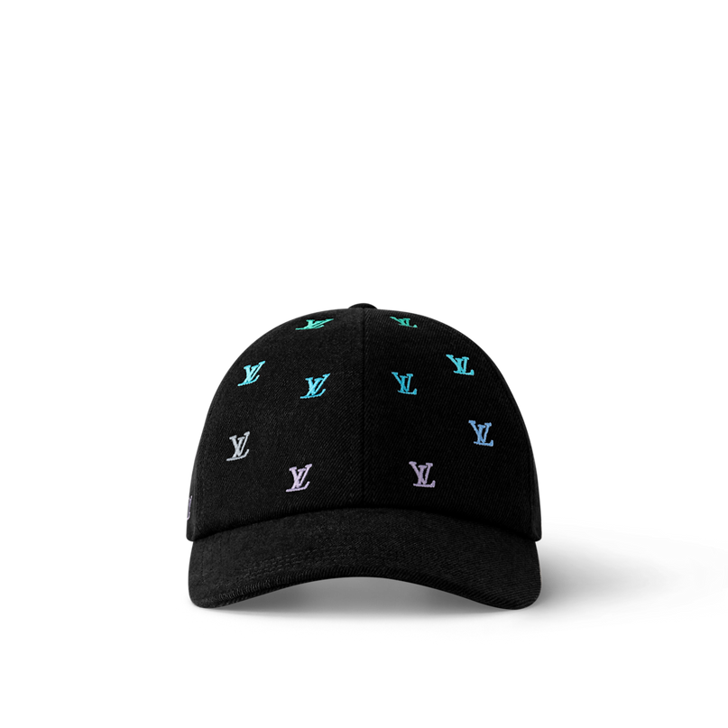 Casquette LV Blason Shading Denim