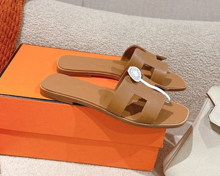 Hermes - Claquettes Gold
