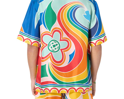 Le Pouvoir Des Fleurs Silk Shirt