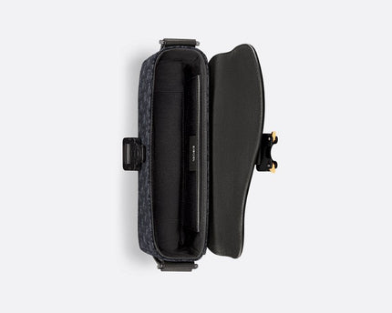 Sac Messenger à rabat Saddle Small Noir