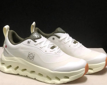 On Cloud × Loewe — Cloudtilt White Kaki