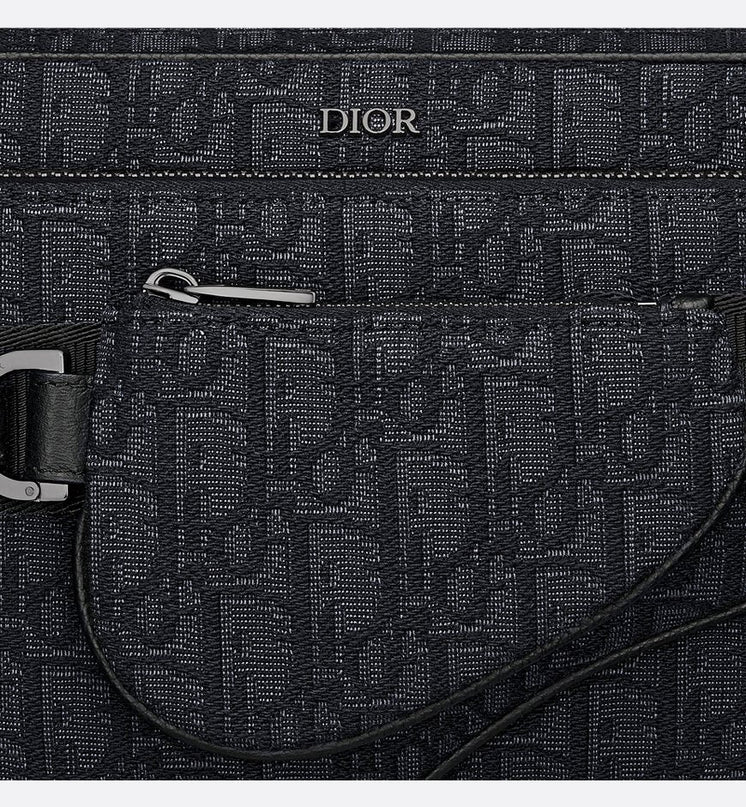Triple Pouch Saddle Noir