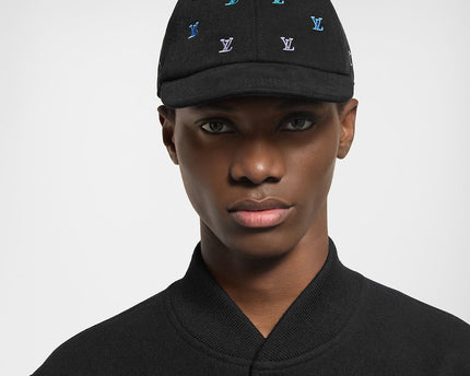 Casquette LV Blason Shading Denim