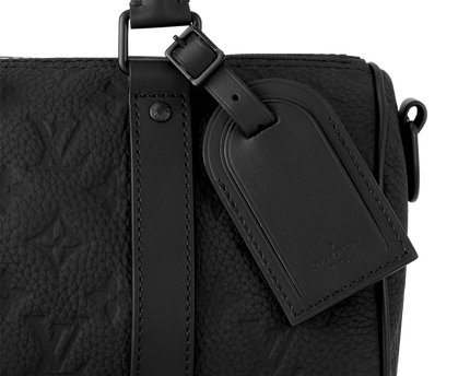 Sac Keepall Bandoulière 25 Noir Cuir