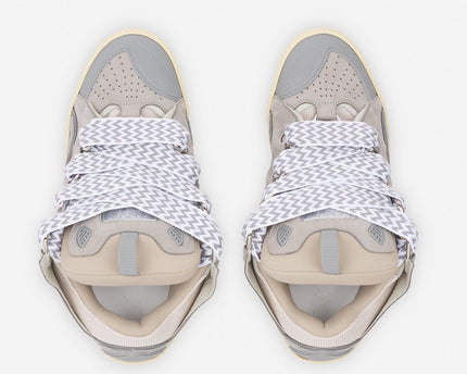 LANVIN LEATHER CURB GRIS
