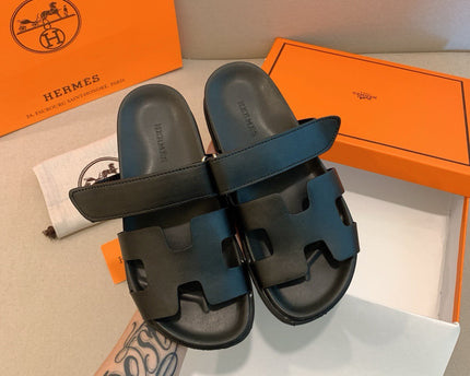 Hermes - Sandales Chypre Noir
