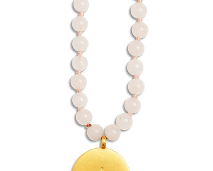 Rose Quartz Mala Necklace