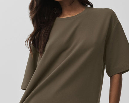 Double Take Short Sleeve - Olive Tree