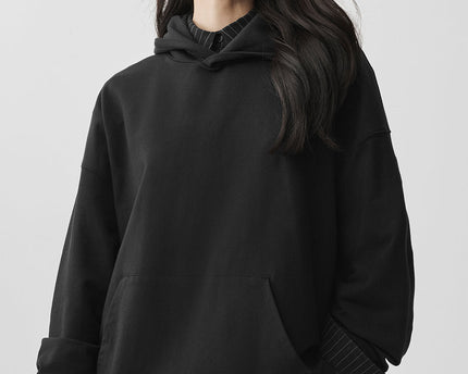 Double Take Hoodie - Black