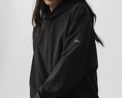 Double Take Hoodie - Black