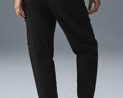 Edition Sueded Jogger - Black