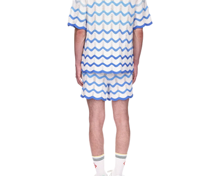 Wavy Gradient Crochet Shirt - casablanca (2)