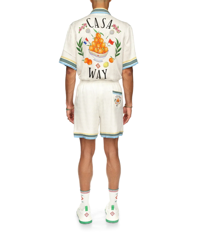 Casa Way Silk Shorts