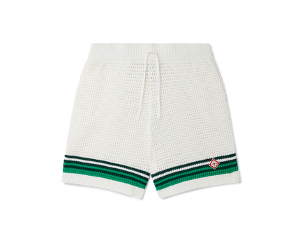 Tennis Crochet Shorts - casablanca