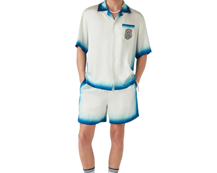 Casa Way Skate Short Sleeve Silk Shirt