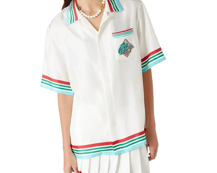 Casa Way World Series Short Sleeve Silk Shirt