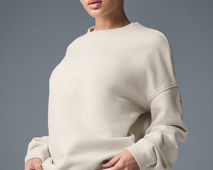 Renown Heavy Weight Crew Neck Pullover - Bone