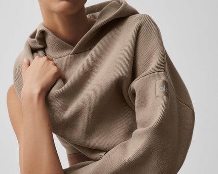 Scholar Hooded Sweater - Gravel