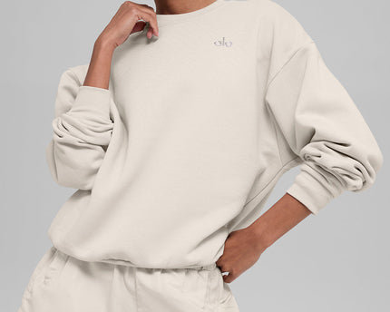 Accolade Crew Neck Pullover - Bone