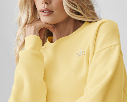 Accolade Crew Neck Pullover - Warm Butter