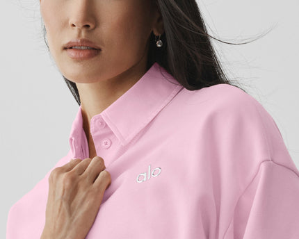 Accolade Crew Neck Pullover - Pink Marshmallow