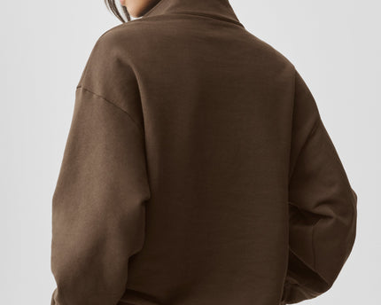 Accolade 1/4 Zip Pullover - Espresso