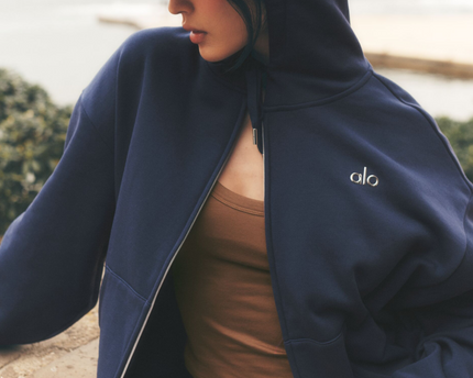 Accolade Full Zip Hoodie - Navy