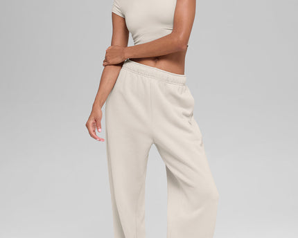 Accolade Straight Leg Sweatpant - Bone