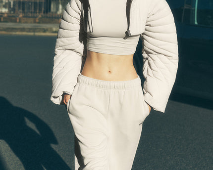 Accolade Straight Leg Sweatpant - Bone