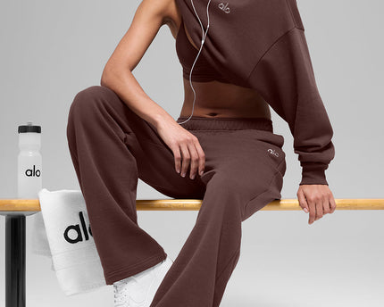 Accolade Straight Leg Sweatpant - Brownstone