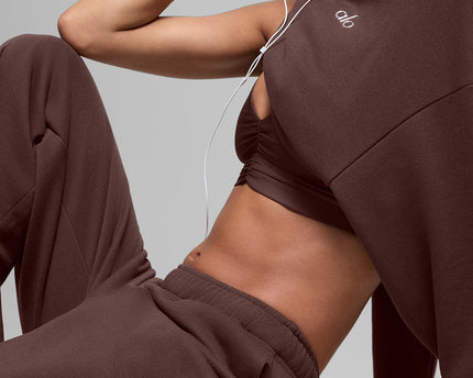 Accolade Straight Leg Sweatpant - Brownstone