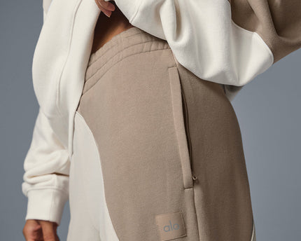 Make Waves Sweatpant - Ivory/Bone/Gravel