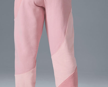 Make Waves Sweatpant - Sunset Pink Tonal